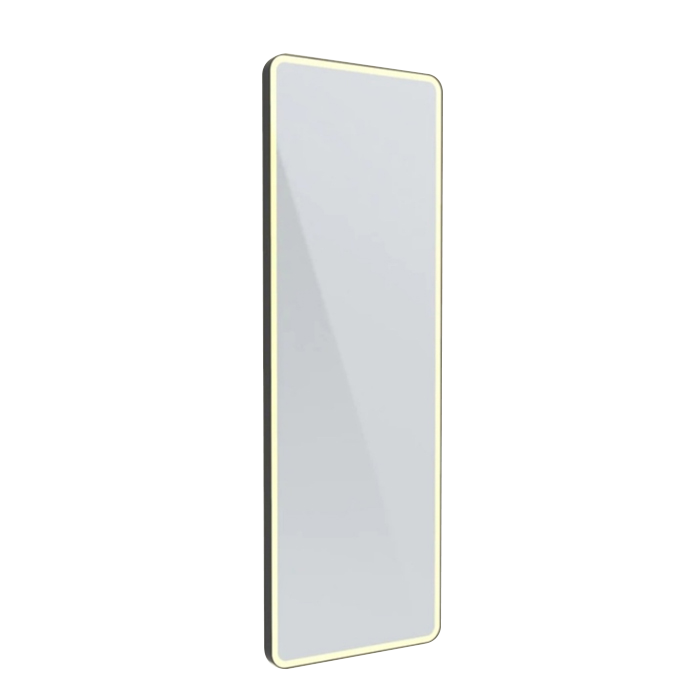 Front Lit Soft Edge Steel Mirror